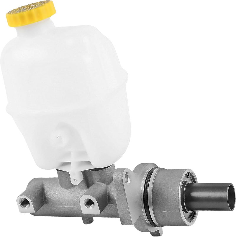 Fexhull 5102032AA Brake Master Cylinder with Reservoir and Sensor Fit for Dodge Vehicles- Ram 1500 2002 2003 2004 2005, 2-Wheel ABS Brake - Replace OE 13-3092, 5102032AA - Image 1